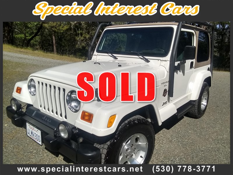 2000 Jeep Wrangler, Stock No: llll by Special Interest Cars, Lewiston CA