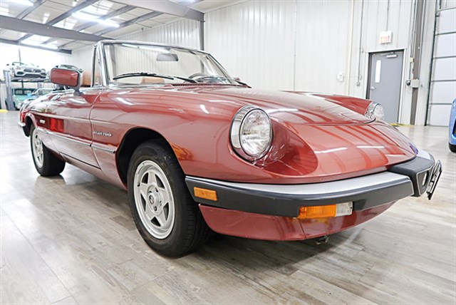 1989 Alfa Romeo Spider, Stock No 15145C by Midwest Highline, Rockford IL