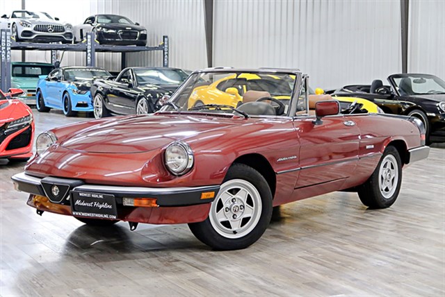 1989 Alfa Romeo Spider, Stock No: 15145C by Midwest Highline 