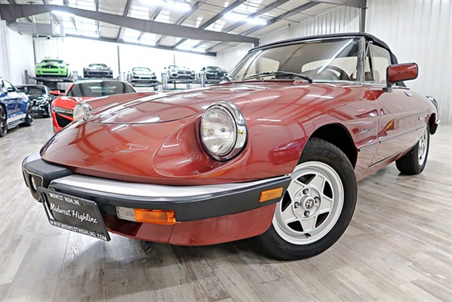 1989 Alfa Romeo Spider, Stock No 15145C by Midwest Highline, Rockford IL