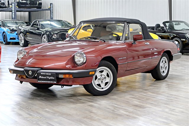 1989 Alfa Romeo Spider, Stock No 15145C by Midwest Highline, Rockford IL