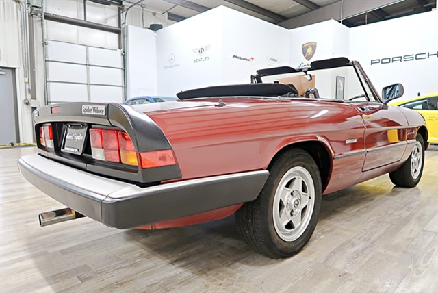 1989 Alfa Romeo Spider, Stock No 15145C by Midwest Highline, Rockford IL