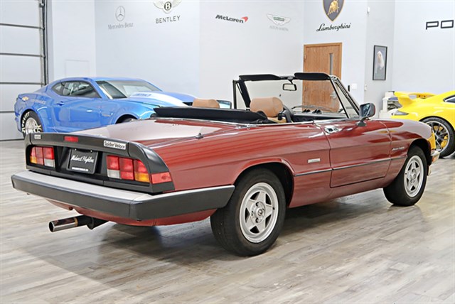 1989 Alfa Romeo Spider, Stock No: 15145C by Midwest Highline 