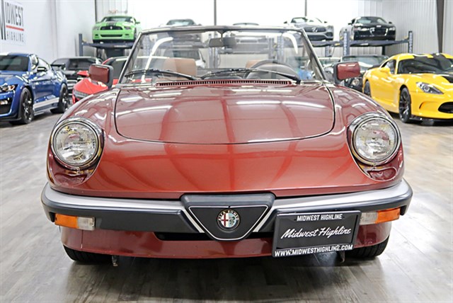 1989 Alfa Romeo Spider, Stock No 15145C by Midwest Highline, Rockford IL