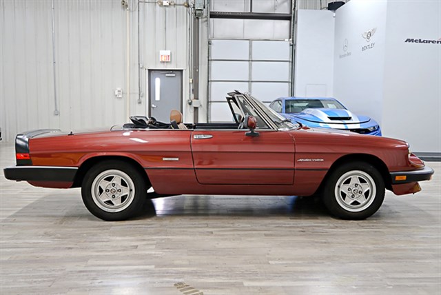 1989 Alfa Romeo Spider, Stock No 15145C by Midwest Highline, Rockford IL