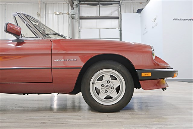 1989 Alfa Romeo Spider, Stock No 15145C by Midwest Highline, Rockford IL