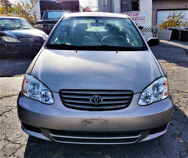 2003 Toyota Corolla, Stock No 2231 by Maysan Auto Sales, Cortland OH