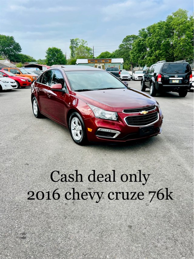 2016 Chevrolet Cruze Limited, Stock No 1088 by Houston Auto Gallery
