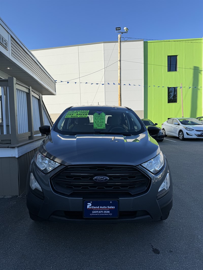 2018 Ford EcoSport, Stock No 5816 by Portland Auto Sales , Portland ME